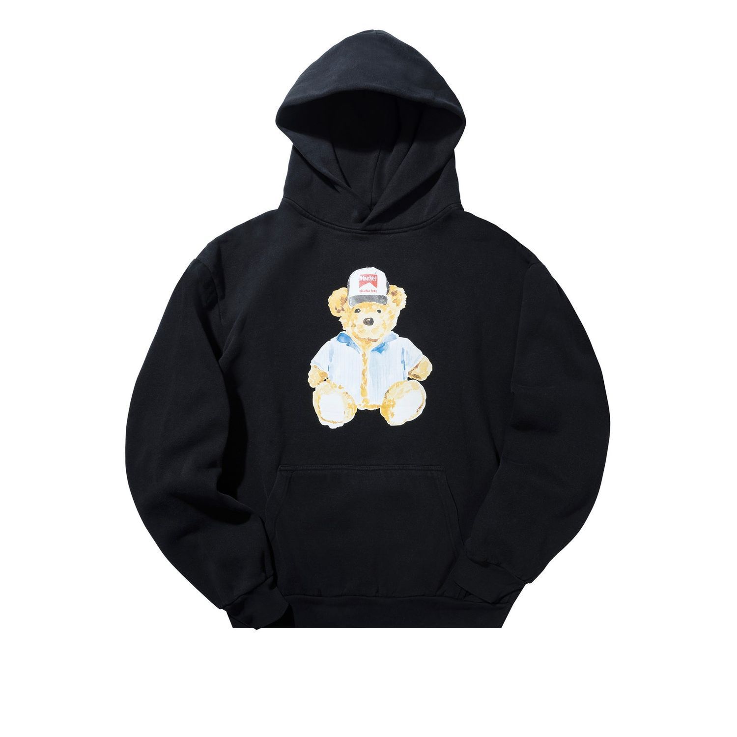 Придбати Худі Market WATERCOLOR TEDDY HOODIE black (MKT26Q2-HD0613