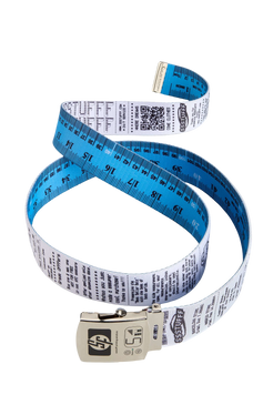 Ремінь SSSTUFFF REVERSIBLE METER/TICKET BELT blue SS25-BLT02 фото