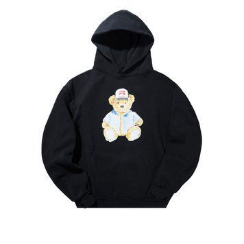Худі Market WATERCOLOR TEDDY HOODIE black MKT26Q2-HD0613-00007 фото