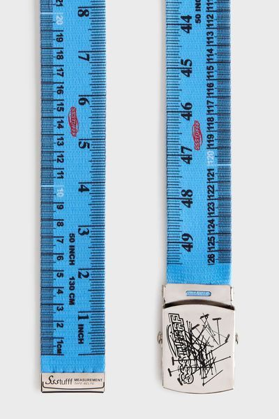 Ремінь SSSTUFFF REVERSIBLE METER/TICKET BELT blue SS25-BLT02 фото