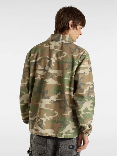 Куртка Vans TORREY CANVAS COACH JACKET VINTAGE CAMO VN000HMGLVB1 фото