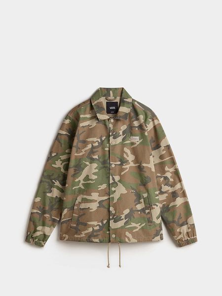Куртка Vans TORREY CANVAS COACH JACKET VINTAGE CAMO VN000HMGLVB1 фото