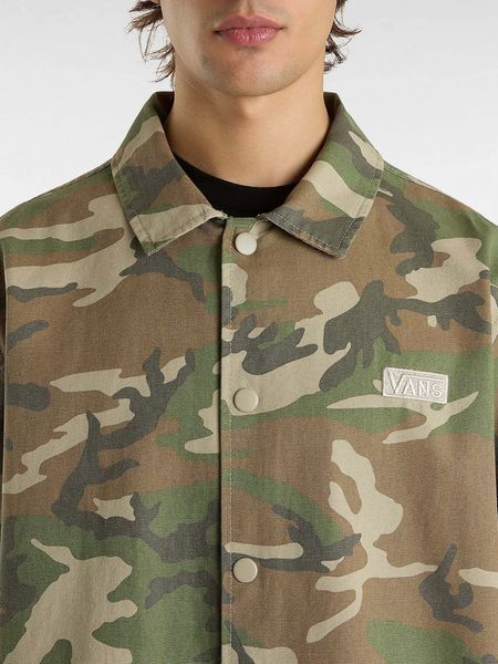 Куртка Vans TORREY CANVAS COACH JACKET VINTAGE CAMO VN000HMGLVB1 фото