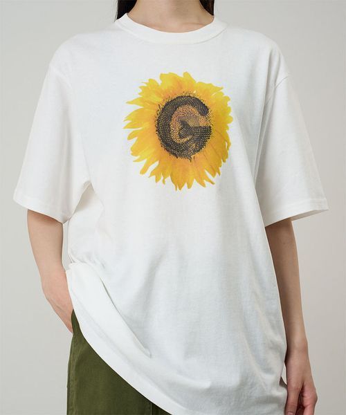Футболка Gramicci G-FLOWER TEE white (G6SU-T103-WHTE) G6SU-T103-WHTE фото