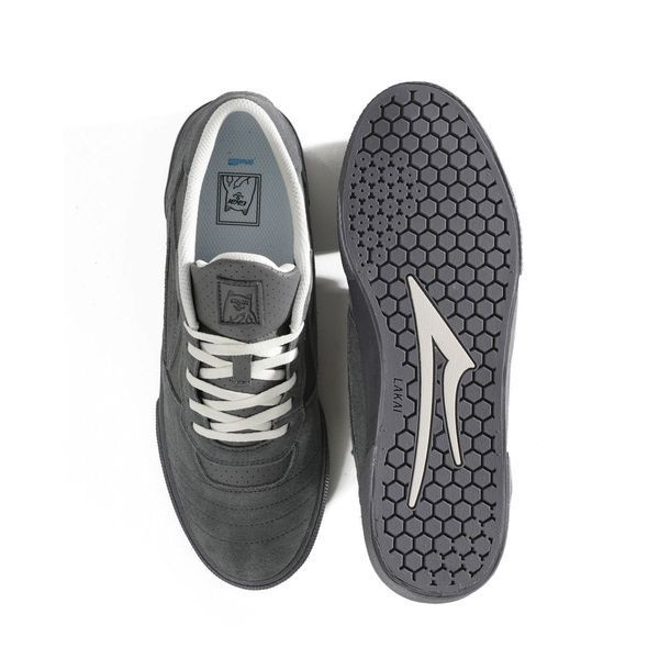 Кеди LAKAI CAMBRIDGE grey suede FCAMB26Q1-001-RNDGS фото