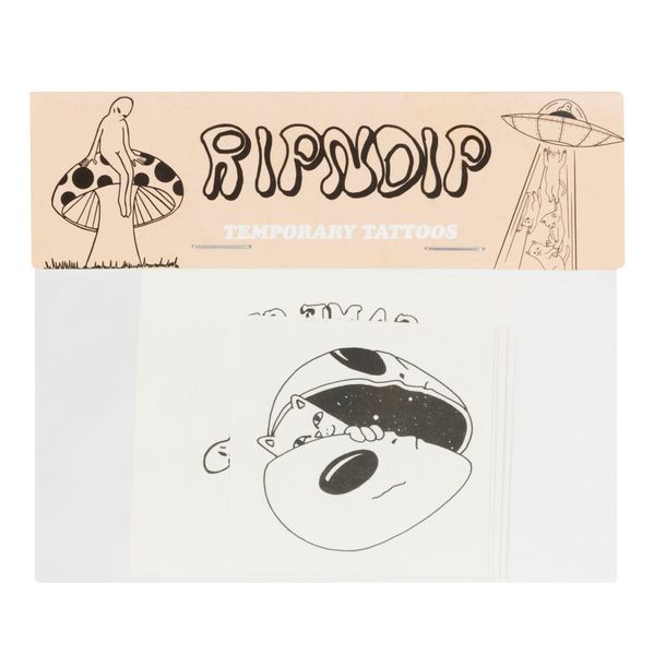 Набір Тимчасових Тату Ripndip WE OUT HERE TATTOO SHEET Black RNDSUM24232 фото