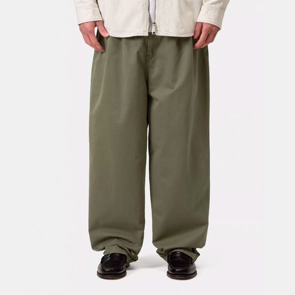 Штани Carhartt WIP MARV PANT Leaf stone washed I033129.1106 фото