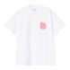 Футболка Carhartt WIP S/S SPIRALS T-SHIRT white I036264.02XX фото 1