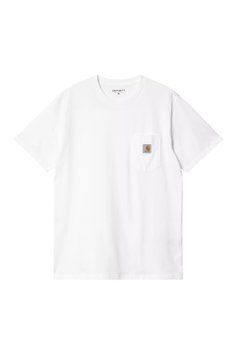 Футболка Carhartt WIP S/S POCKET T-SHIRT white I030434.02XX фото