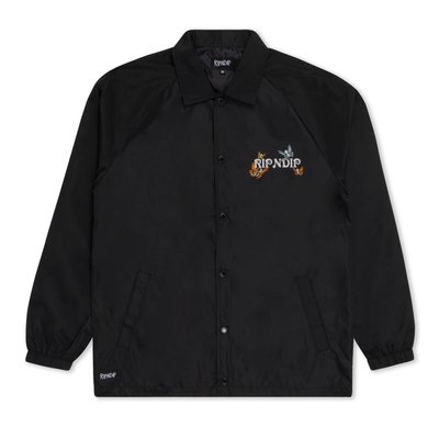 Куртка Ripndip Illusion Jerm Coaches Jacket Black 20000004841 фото