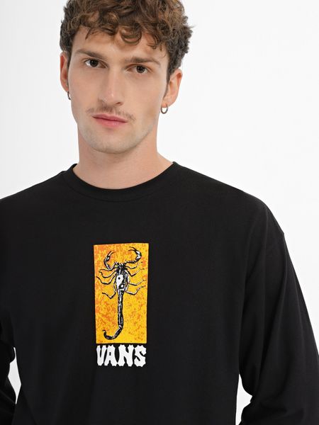 Лонгслів Vans Ying Tang Scorpion Long sleeve T-Shirt Black 20000005238 фото