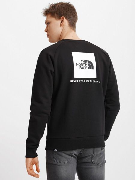 Світшот The North Face RAGLAN REDBOX CREW Black (NF0A4SZ9JK31) NF0A4SZ9JK31SH фото