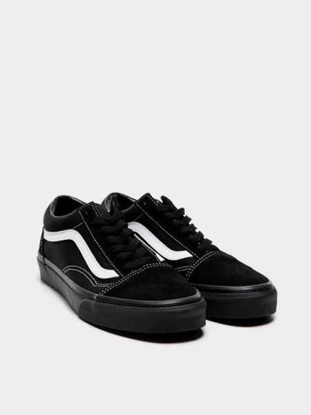 Кеди Vans OLD SKOOL (Suede/Canvas)Black/Black/True VN0A3WKT5WU1 фото