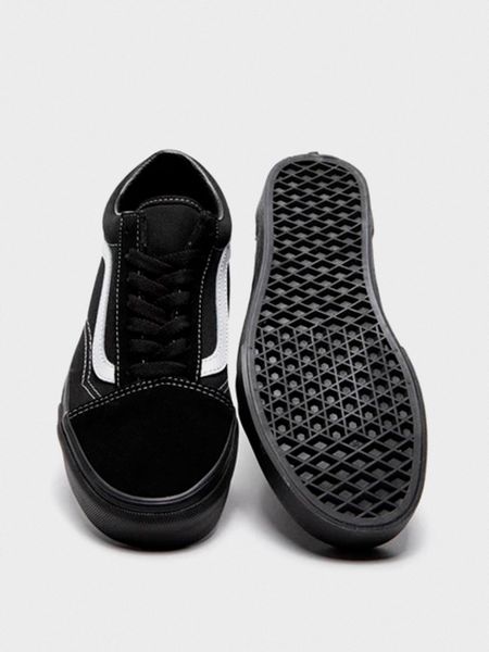 Кеди Vans OLD SKOOL (Suede/Canvas)Black/Black/True VN0A3WKT5WU1 фото