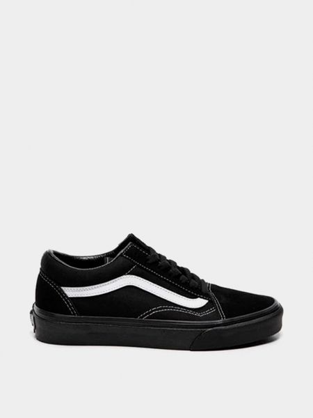 Кеди Vans OLD SKOOL (Suede/Canvas)Black/Black/True VN0A3WKT5WU1 фото