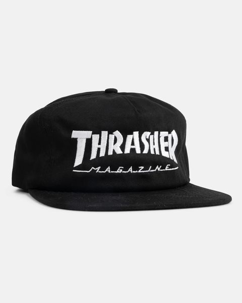 Кепка Thrasher Mag Logo Snapback Black/White 2000000527598 фото