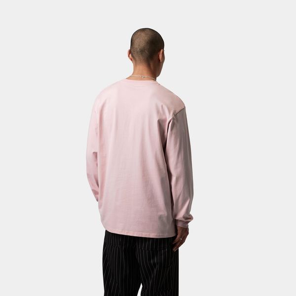 Лонгслів Carhartt WIP L/S CHASE T-SHIRT air pink/gold I026392.2VAXX фото