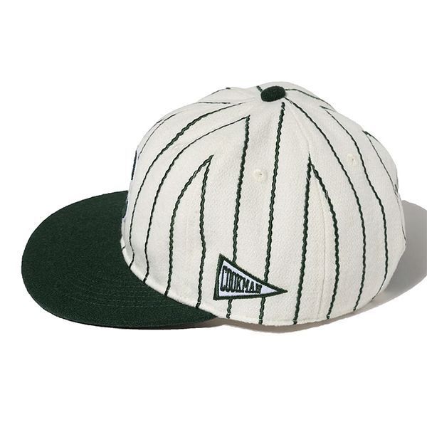 Кепка Cookman FLAT BRIM SNAPBACK CAP stripe green 233-53147-75 фото