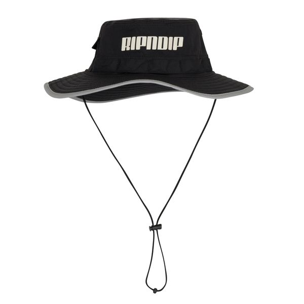 Панама Ripndip RIPNDIP FC BOONIE HAT black/light blue RNDFAL24204 фото