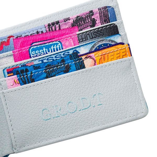 Портмоне SSSTUFFF WALLET 20 EUR blue CO-WALL01 фото