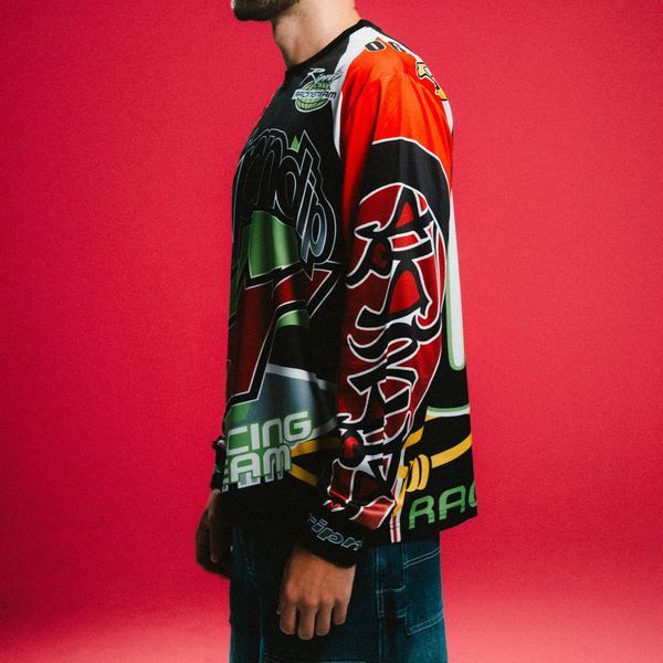 Лонгслів Ripndip RIPNDIP ALL-STAR LONG SLEEVE J red / black RNDFALL26102 фото