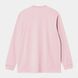 Лонгслів Carhartt WIP L/S CHASE T-SHIRT air pink/gold I026392.2VAXX фото 2