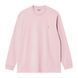 Лонгслів Carhartt WIP L/S CHASE T-SHIRT air pink/gold I026392.2VAXX фото 1