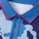Футболка SSSTUFFF NOT JAPAN FOOTBALL Blue SSS-Beams-TEE02 фото 3