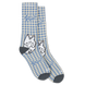 Шкарпетки Ripndip LORD NERMAL SOCKS light blue checker RNDFALL26174 фото 1
