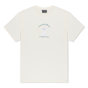 Футболка Ripndip 9 LIVES TEE bone RNDSPR26141 фото