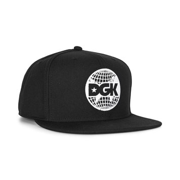 Кепка DGK WORLD SNAPBACK black heh-1203 фото