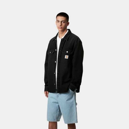 Придбати Куртка Carhartt WIP HARVEY SHIRT JAC black dark used wash