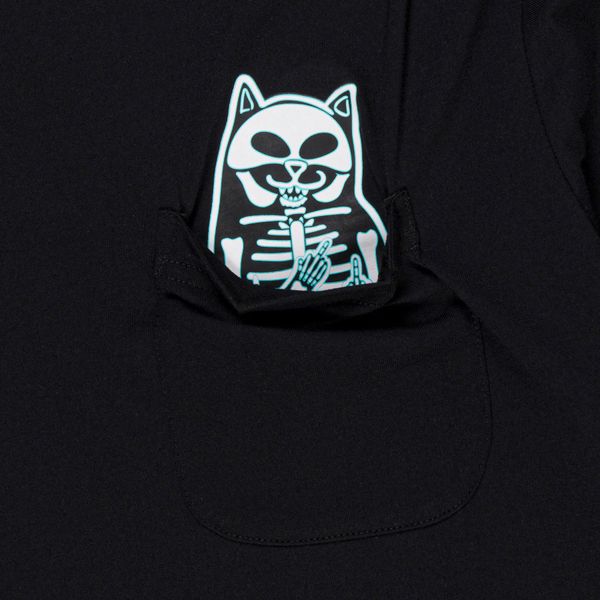 Футболка Ripndip LORD SKELLY POCKET TEE Black RNDFAL24165 фото