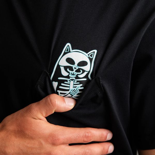 Футболка Ripndip LORD SKELLY POCKET TEE Black RNDFAL24165 фото