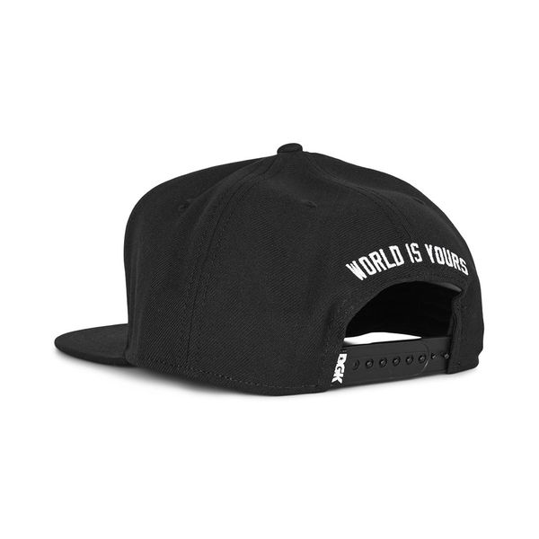 Кепка DGK WORLD SNAPBACK black heh-1203 фото