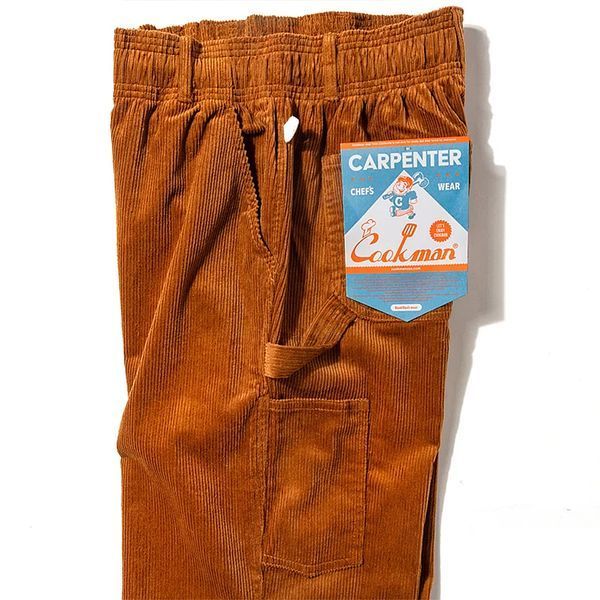 Штани Cookman CARPENTER&rsquo;S PANTS corduroy brown 231-53825-66 фото