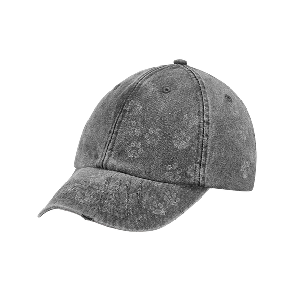 Кепка SSSTUFFF MISSING CAT CAP grey SS25-CAP02-X4 фото