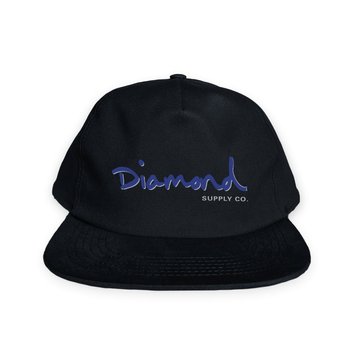 Кепка Diamond OUTLINE SNAPBACK BLACK C23DMHA009-BLK фото