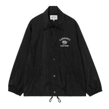 Куртка Carhartt WIP EIGHTYNINE COACH JACKET black / white I036134.0D2XX фото