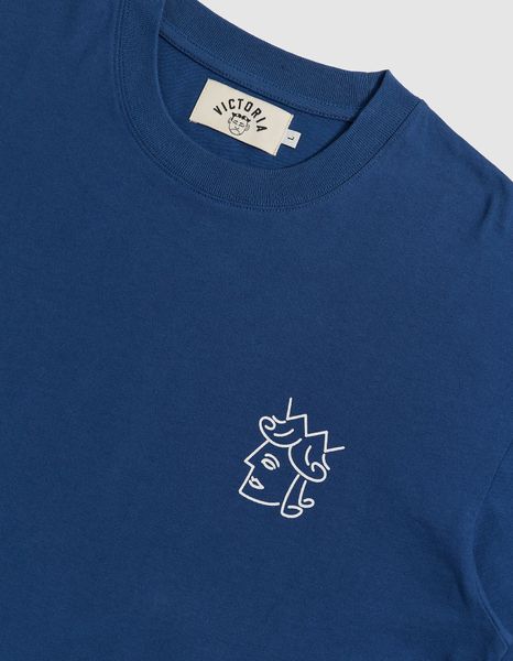 Футболка Victoria Hk QUEENHEAD LOGO S/S TEE yale blue 2421002-YALE BLUE фото