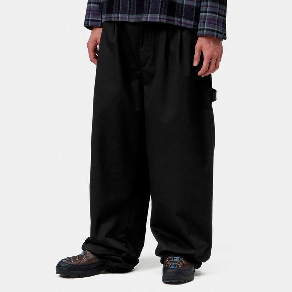 Штани Carhartt WIP BROCKMAN PANT black rinsed I037065.8902 фото