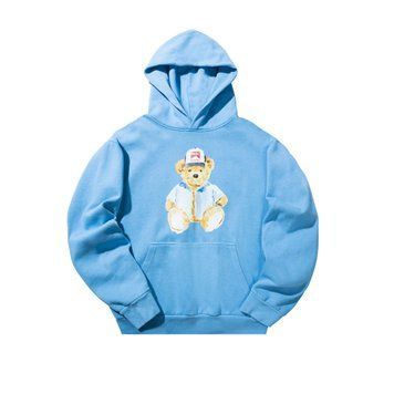 Худі Market WATERCOLOR TEDDY HOODIE blue MKT26Q2-HD0613-00064 фото