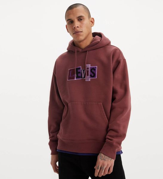 Худі Levi's Skateboarding SKATE HOODED SWEATSHIRT Chenille Patch A1008;0012 фото