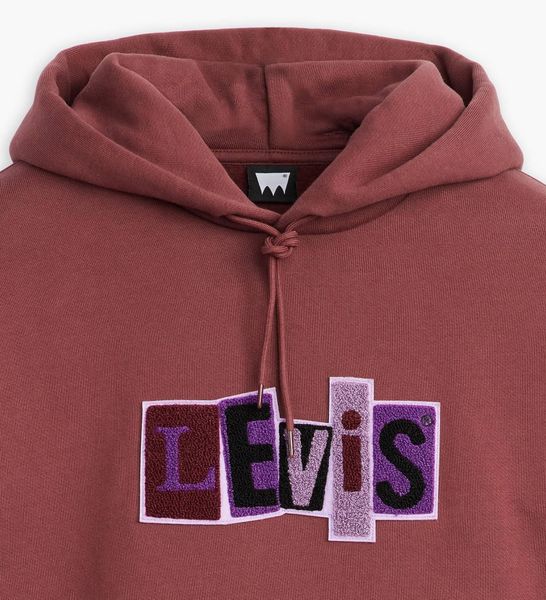 Худі Levi's Skateboarding SKATE HOODED SWEATSHIRT Chenille Patch A1008;0012 фото