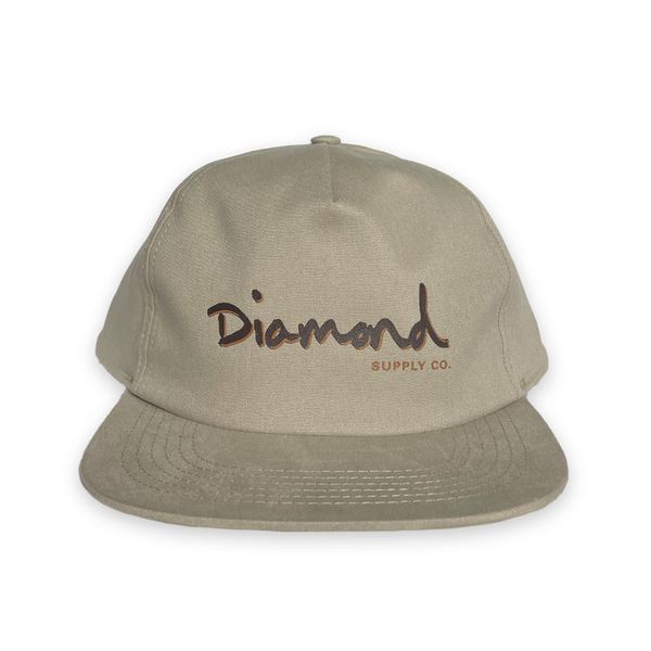 Кепка Diamond OUTLINE SNAPBACK KHAKI C23DMHA009-KHAKI фото