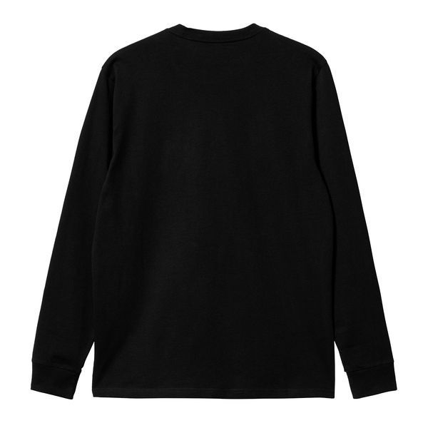 Лонгслів Carhartt WIP L/S POCKET T-SHIRT black I030437.89XX фото