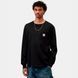 Лонгслів Carhartt WIP L/S POCKET T-SHIRT black I030437.89XX фото 3