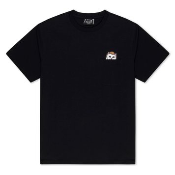 Футболка Ripndip KILLER NERM POCKET black RNDFAL24167 фото