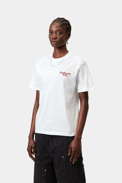 Футболка жіноча Carhartt WIP W S/S SPOILED T-SHIRT white I036389.02XX фото