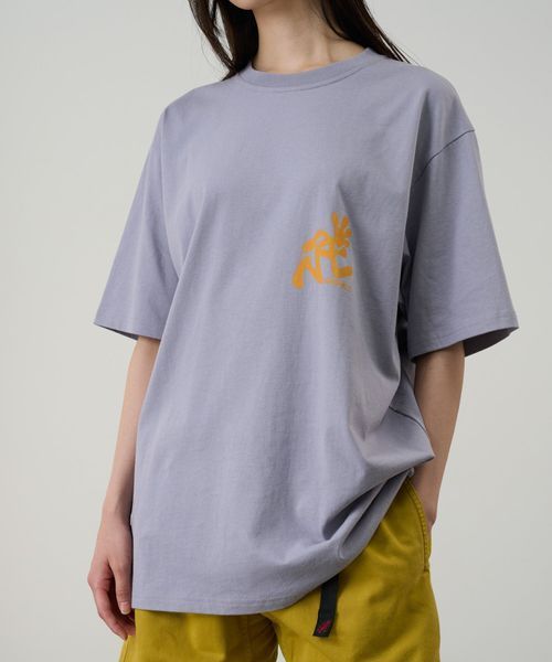 Футболка Gramicci RUNNING MAN TEE lavender (G6SU-T107-LAV) G6SU-T107-LAV фото